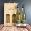 Hộp Gỗ Đôi + Vang Đức Riesling Feinherb